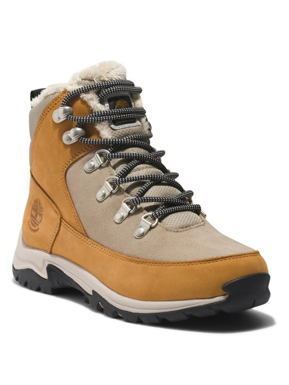 Timberland Womens Mt. Maddsen Waterproof Hiking Lace Up Boot Wheat Leather US 10